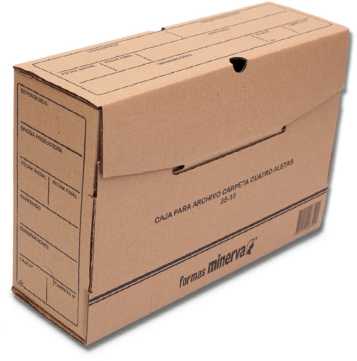 Caja Para Archivo Inactivo Sin Recubrimiento 